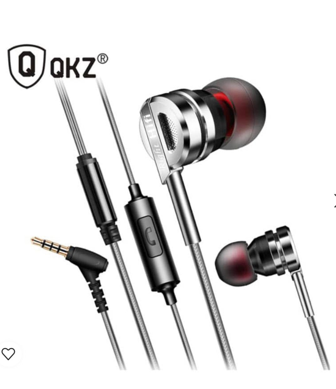 QKZ DM9 Zinc Alloy HiFi Metal Earphones