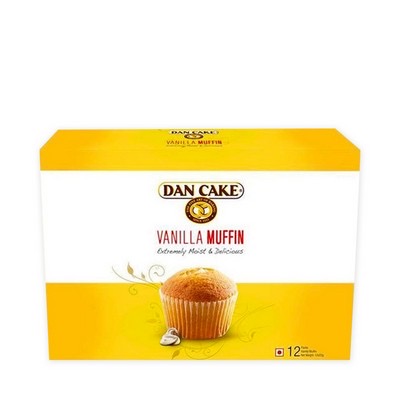 Dan Cake Vanilla Muffin 12 pack 360 gm