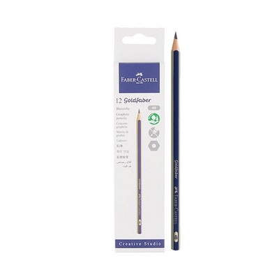 Faber Castell Goldfaber 4B Pencil 12 pcs