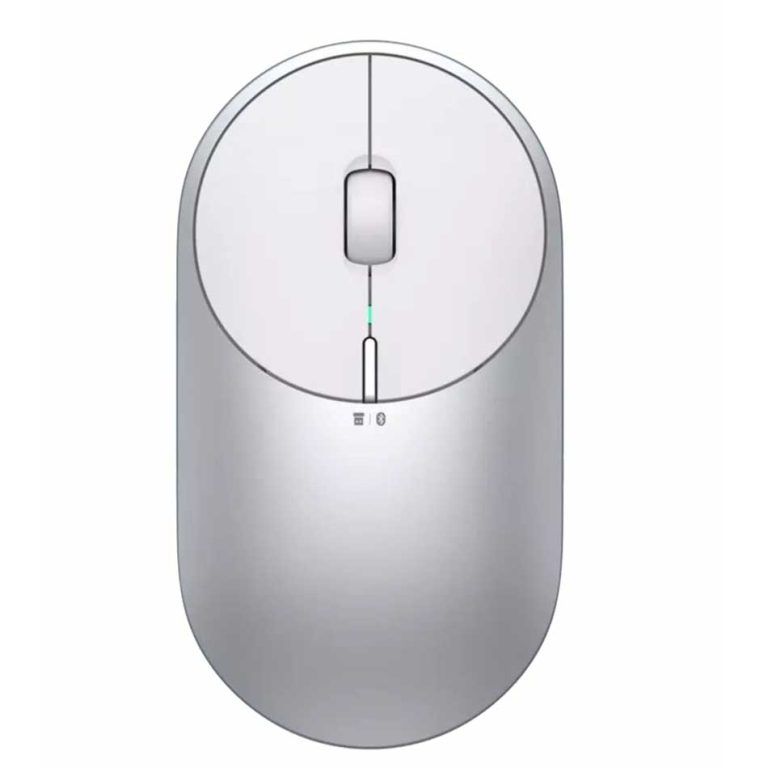 Xiaomi Mi Portable Wireless Mouse 2 Dual Modes Mouse – Silver Color