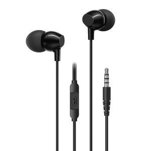 USAMS US-SJ594 EP47 3.5mm In-Ear Earphone- Black Color