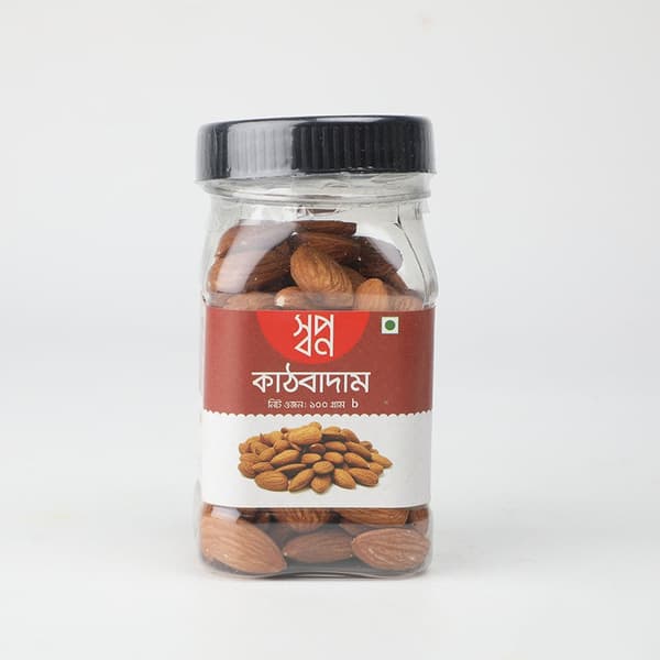 Shwapno Kath Badam(Almond)100g Jar