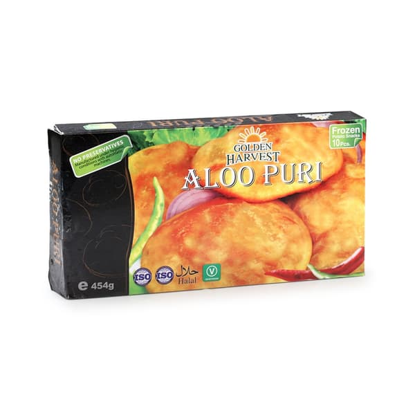 Golden Harvest Aloo Puri 454 Gm (10 Pcs)^