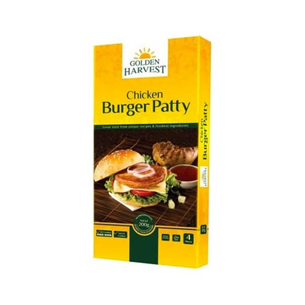 Golden Harvest Chicken Burger Patty 200gm^