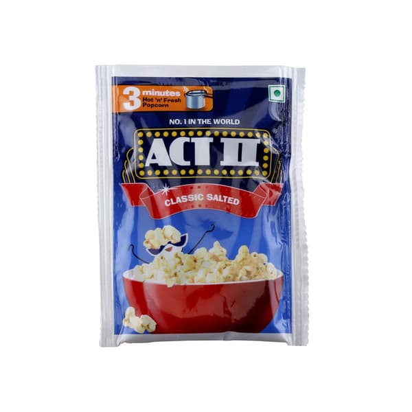 ACT-II Classic Salted Popcorn 50g^